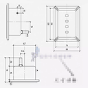 Die Shut height Indicator : XSQ-1L ( 300 - 400 )