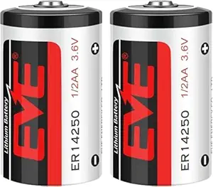 Backup Battery : ER14250 1/2AA 1200mAh 3.6V 