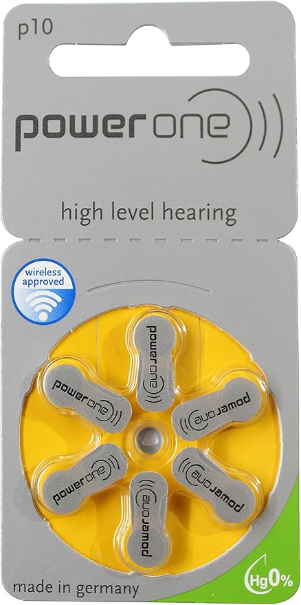 Hearing Aid Battery : P10 : Power One