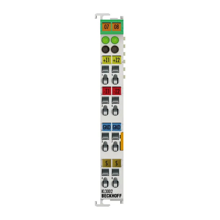 Bus Terminal, Analog Input : KL3002 : Beckhoff