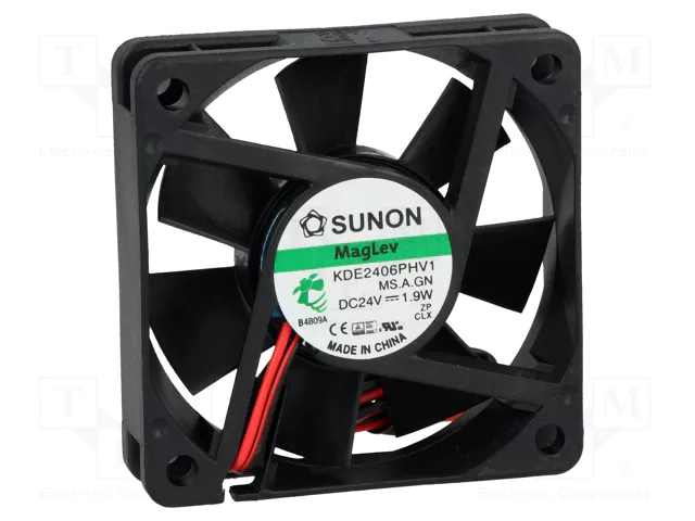 [102-225] Cooling Fan : KDE2406PHV1-A : SUNON