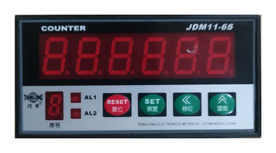 [109-199] Intelligent Preset Counter : JDM11-6SL : TENGLONG