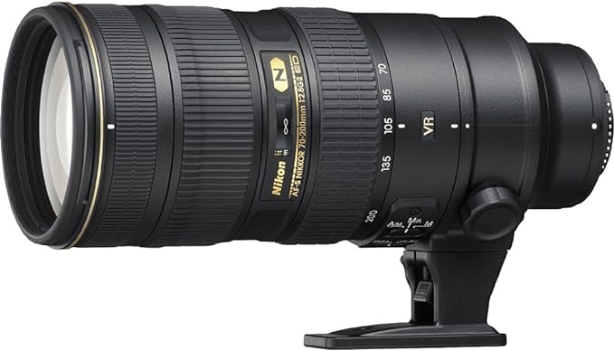 Camera Lens : Nikkor : AF-S 70-200mm f/2.8G ED VR II  